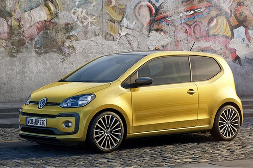 Volkswagen Up europeu é menor e mais arrojado que o brasileiro (Foto: Divulgação) — Foto: Auto Esporte
