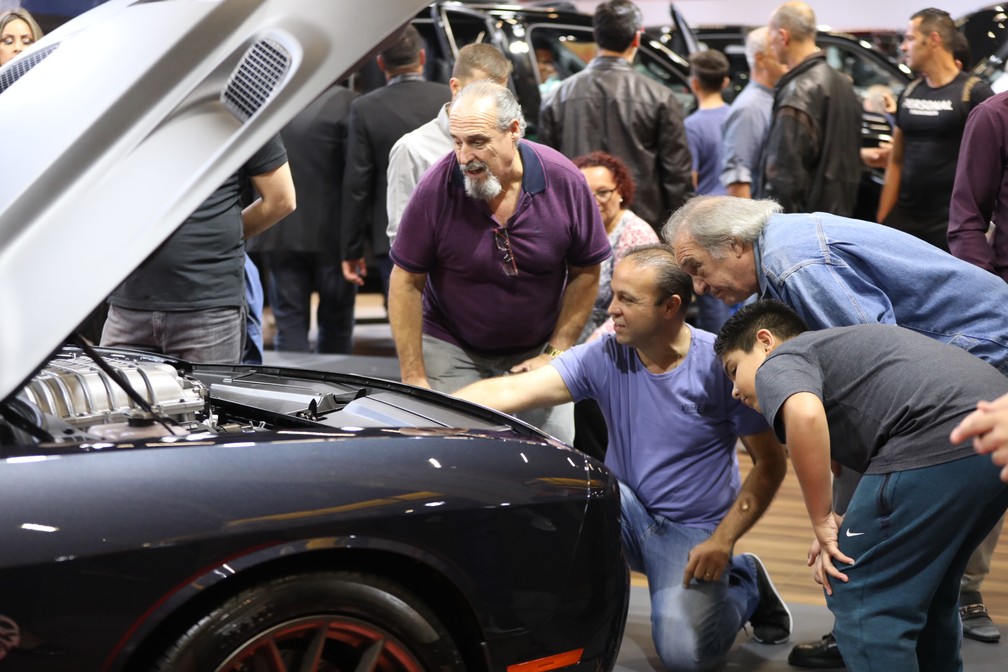 Salão do Automóvel 2018 termina neste domingo (18) — Foto: Fabio Tito/G1