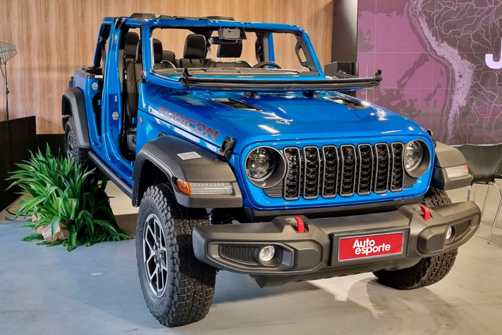 Jeep Wrangler Rubicon custa quase R$ 500 mil, mas só desvaloriza 4,95% — Foto: Júlia Maria Toledo/Autoesporte