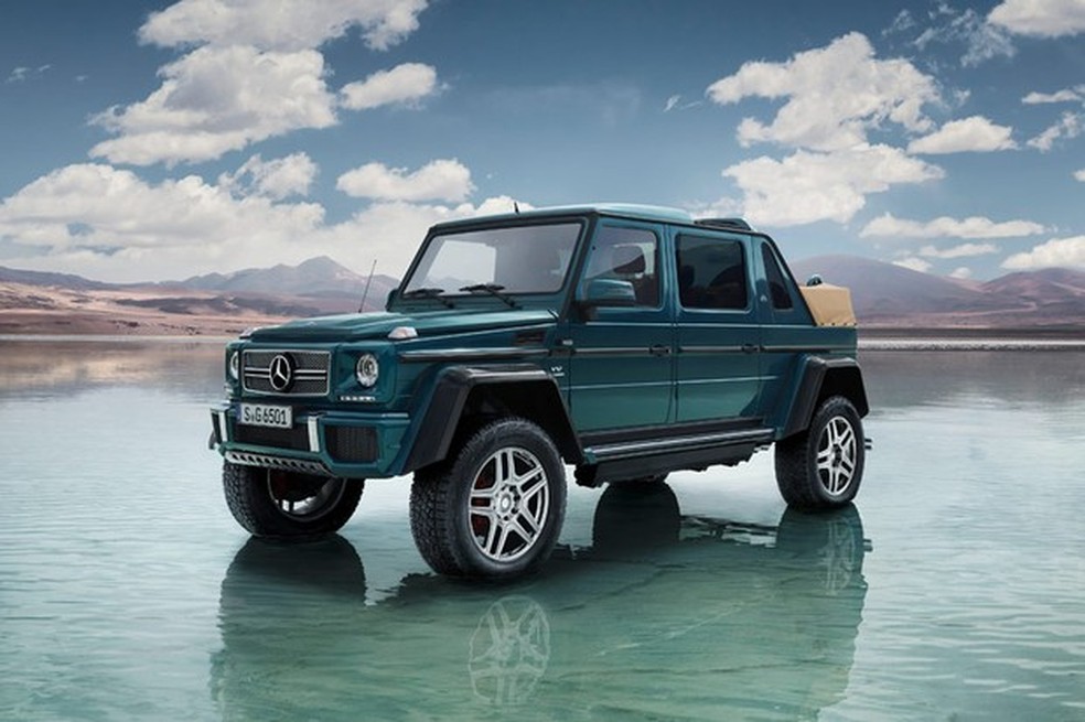 G650 Landaulet é o terceiro modelo criado pela Mercedes-Maybach (Foto: Divulgação) — Foto: Auto Esporte