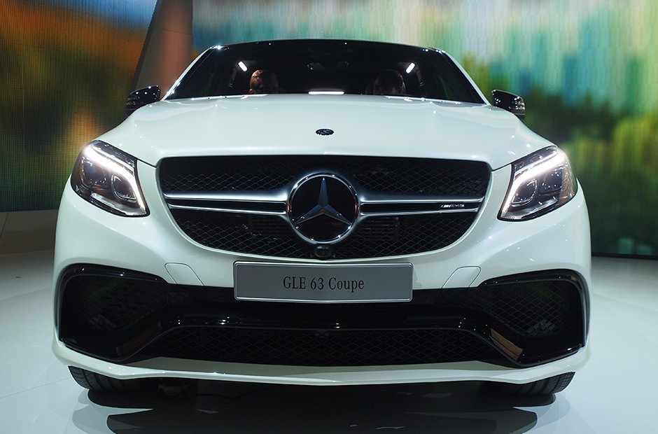 Mercedes-Benz GLE 63 coupe no Salão de Detroit 2015