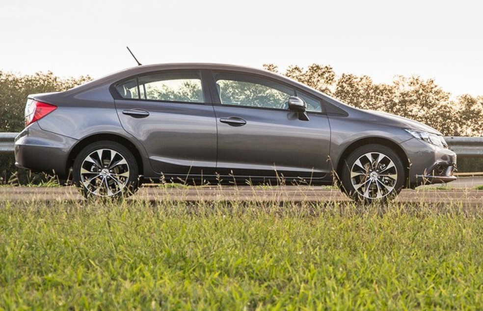 Honda Civic 2015 (Foto: Marcos Camargo/Auto News Brasil) — Foto: Auto Esporte