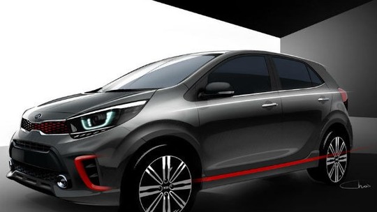 Kia revala teaser da nova geração do Picanto