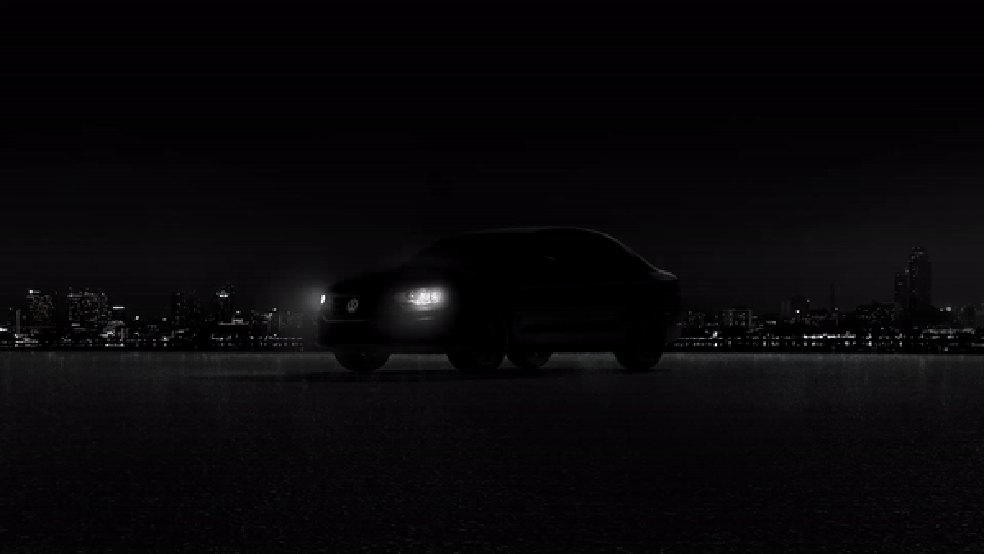 Nova geração do Volkswagen Jetta aparece em primeiro teaser (Foto: Reprodução) — Foto: Auto Esporte