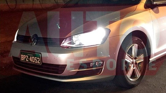 Flagramos o novo Volkswagen Golf 1.0 TSI
