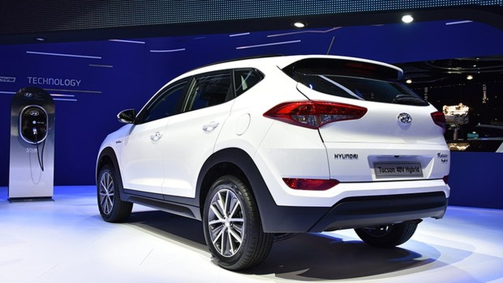 Novo Hyundai Tucson no Salão de Genebra 2015 (Foto: Newspress) — Foto: Auto Esporte