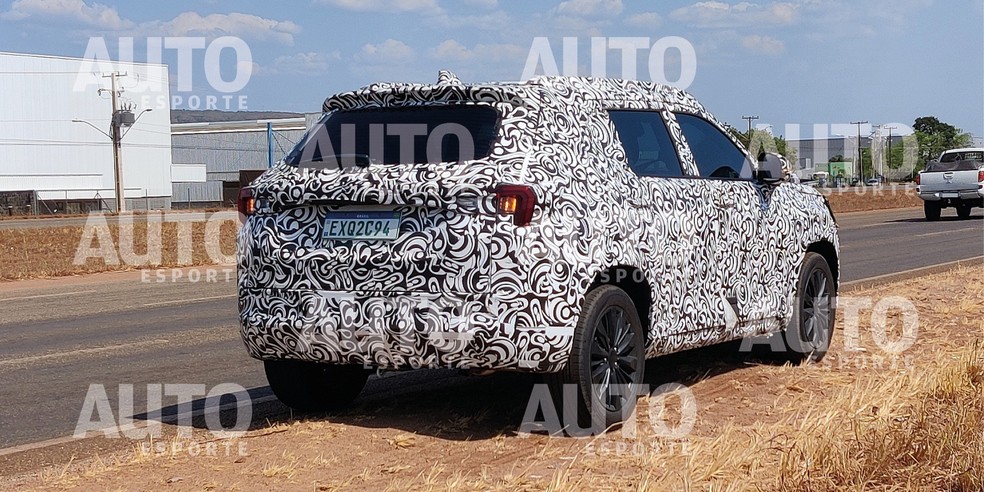 Novo Honda WR-V já foi flagrado em testes no Brasil, e deve chegar às lojas em 2025 — Foto: Ragner Medeiros/Auto News Brasil