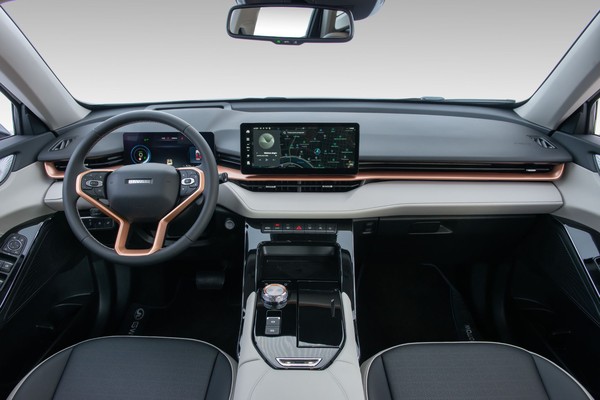 Tecnologia e-Traction alimenta a inteligência híbrida do Haval H6