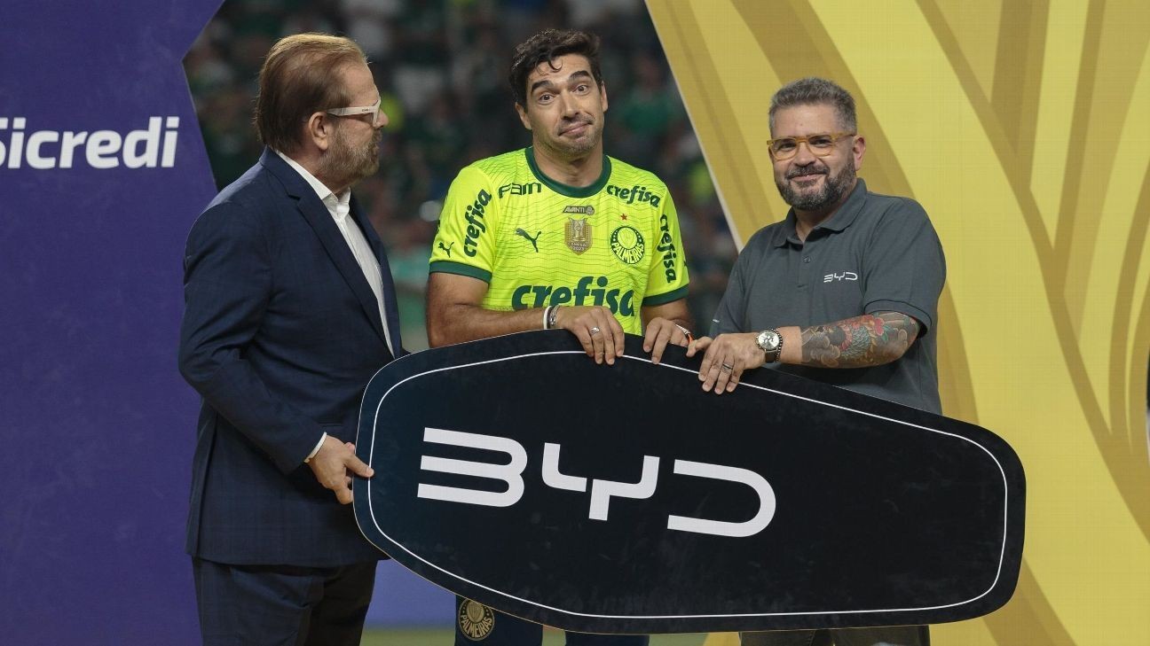 Vídeo: BYD responde Abel Ferreira após provocação sobre carro elétrico