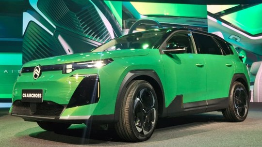 Citroën C5 Aircross, carro mais luxuoso da marca, está em estudos no Brasil