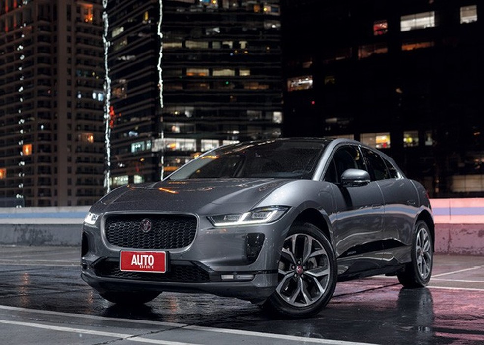 O I-Pace pode rodar quase 400 km com uma só carga — se você tiver o pé leve (Foto: Bruno Guerreiro) — Foto: Auto Esporte