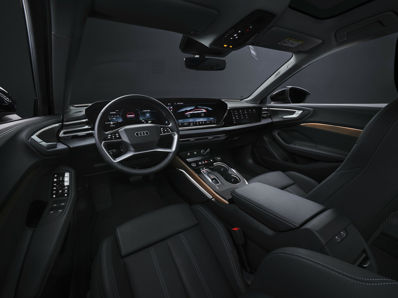 Audi A5 Avant interior — Foto: Divulgação