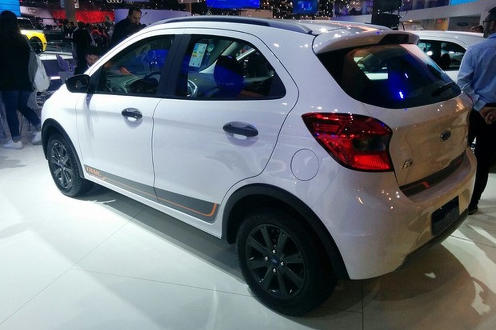 Ford Ka Trail no Salão do Automóvel 2016 (Foto: Auto News Brasil) — Foto: Auto Esporte
