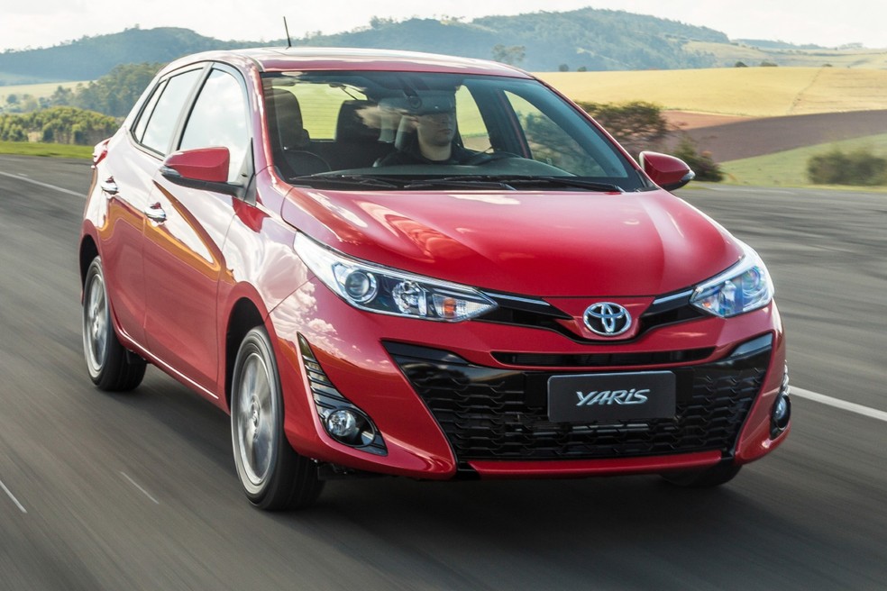Toyota Yaris teve quase 14 mil vendas no país vizinho — Foto: Divulgação