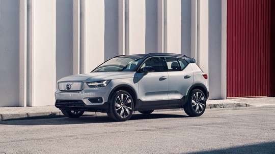 XC40 é o primeiro carro elétrico da Volvo, e chega ao Brasil em 2021
