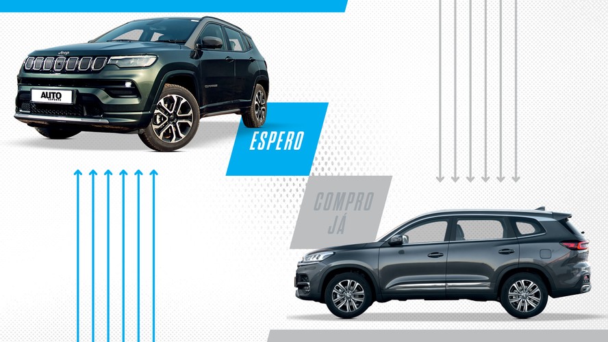 Jeep Compass e Caoa Chery Tiggo 8