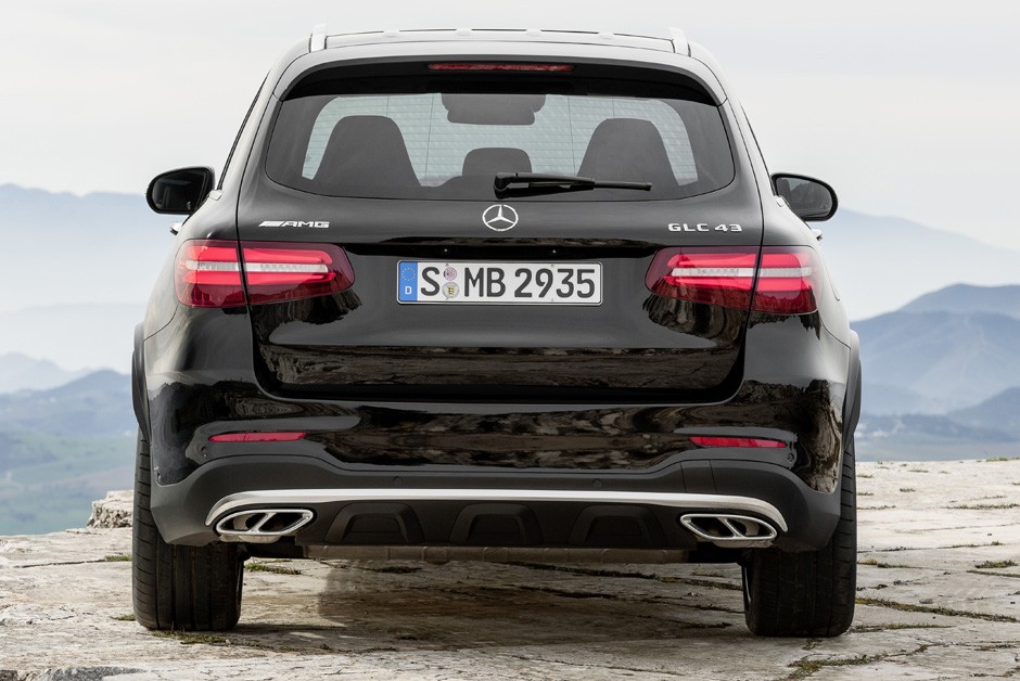 Traseira do Mercedes-AMG GLC 43 4matic