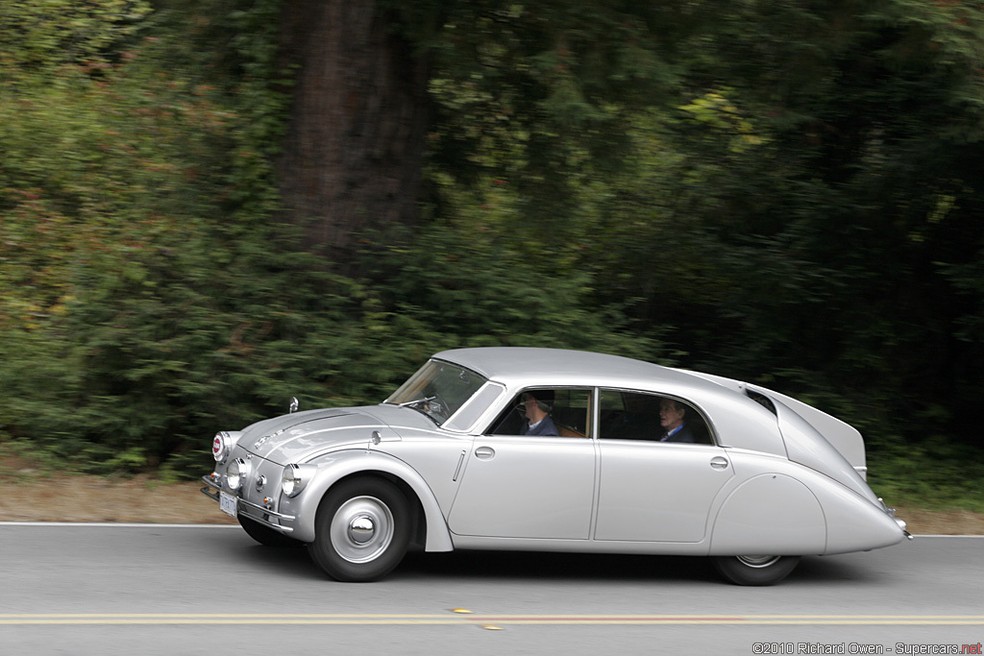 Tatra serviu de inspiração para o Tucker  — Foto: supercars.net