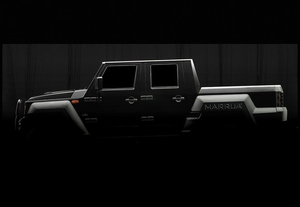 Teaser indica mudanças nos para-lamas e portas (Foto: Divulgação) — Foto: Auto Esporte