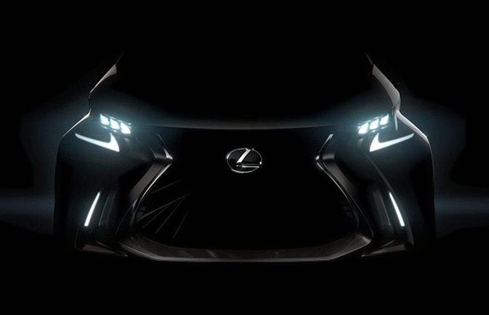Teaser do Lexus LF-SA Concept (Foto: Divulgação) — Foto: Auto Esporte