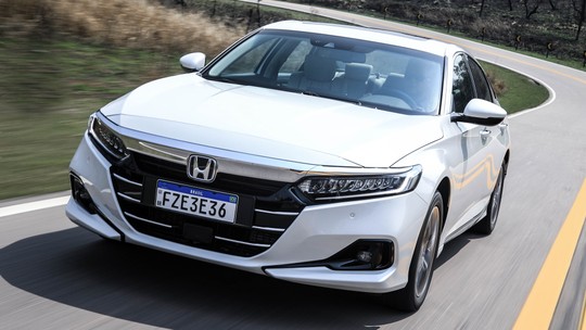 Teste rápido: Honda Accord híbrido é o sedã sem câmbio mais econômico que popular 1.0