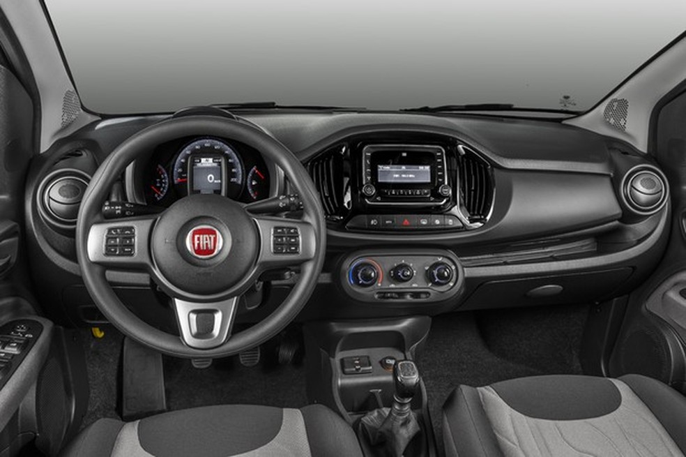 Fiat Uno Way (Foto: Divulgação) — Foto: Auto Esporte