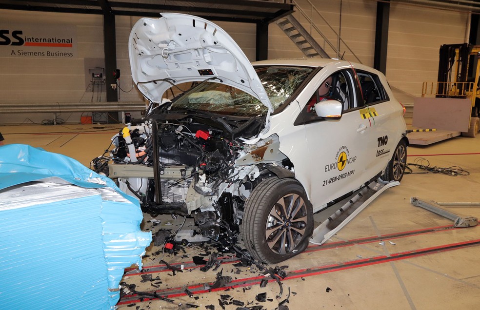 Renault Zoe é o primeiro carro a zerar no Euro NCAP desde 2018   — Foto: Divulgação