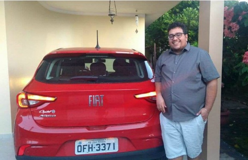 Ermando Timóteo de Sousa Filho, dono do Fiat Argo Drive 1.0 (Foto: Arquivo Pessoal) — Foto: Auto Esporte