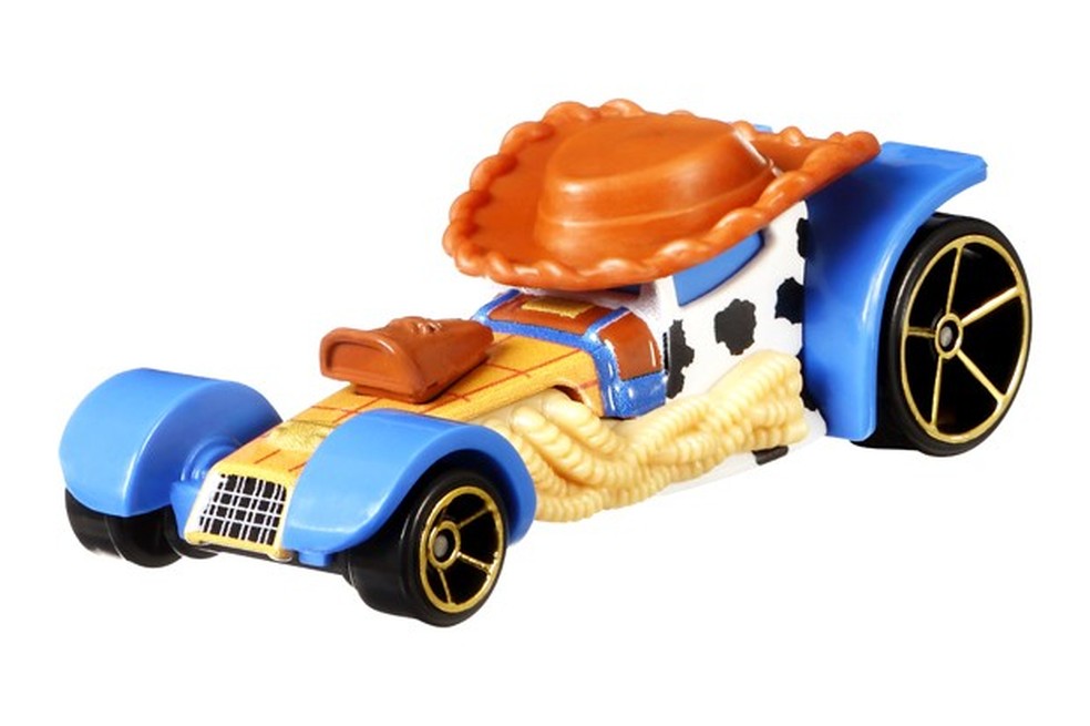 Hot Wheels Disney Pixar Toy Story Duke Caboom Carro Personagem, Branco