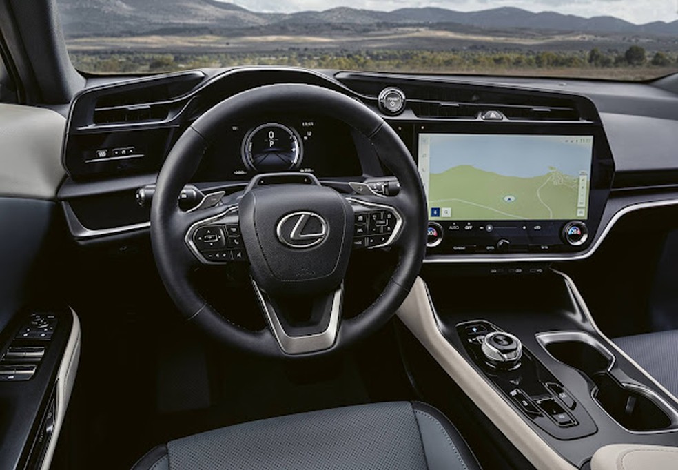 O Lexus RZ 450e teve seu projeto apresentado ao público em abril deste ano — Foto: Divulgação