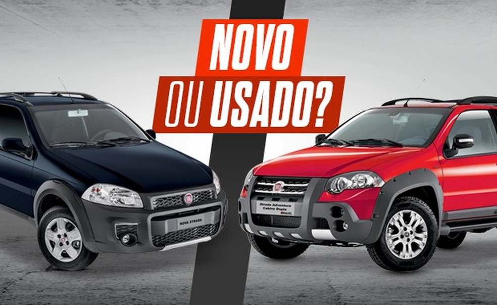 Novo ou usado: Fiat Strada (Foto: Auto News Brasil) — Foto: Auto Esporte