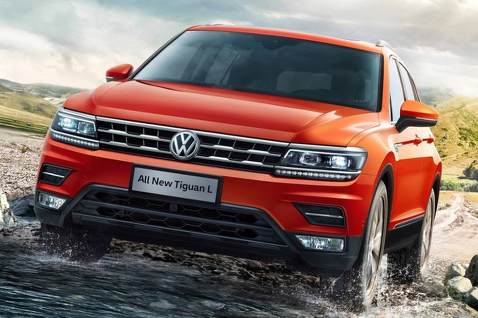 Volkswagen Tiguan Allspace (Foto: Divulgação) — Foto: Auto Esporte