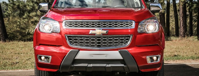 Dianteira da Chevrolet S10 High Country