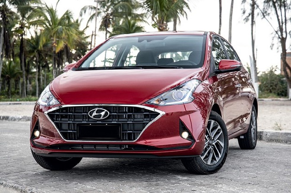 Redes sociais apelidaram o Hyundai HB20 novo de bagre por parecer um peixe (Foto: Marcos Camargo) — Foto: Auto Esporte