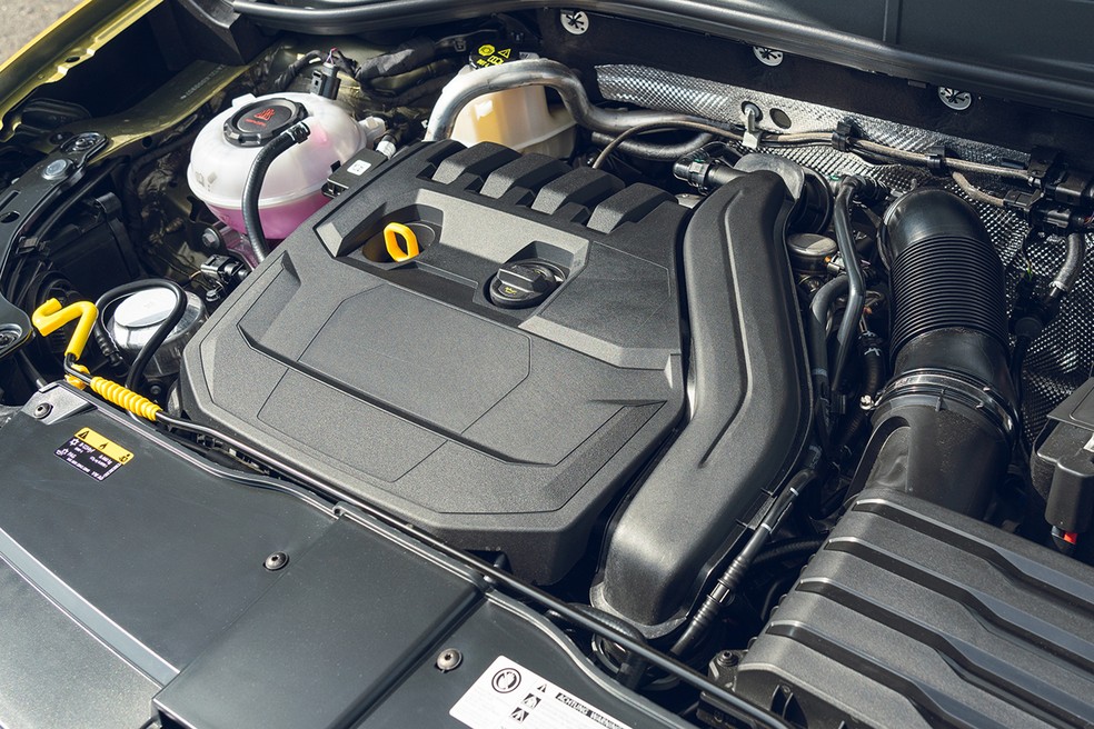 Motor 1.5 TSI Evo2 da Volkswagen será híbrido flex no Brasil — Foto: Divulgação