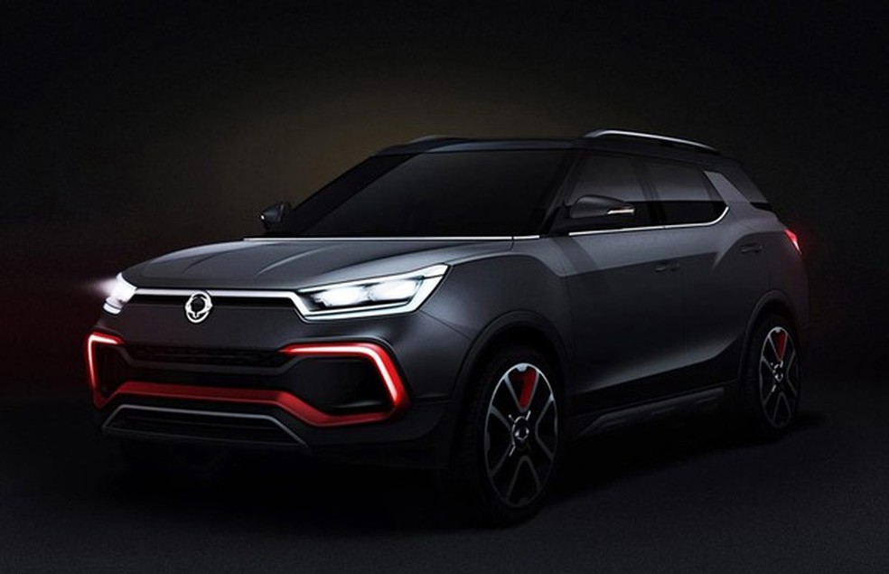 SsangYong conceito XLV Air (Foto: Divulgação) — Foto: Auto Esporte