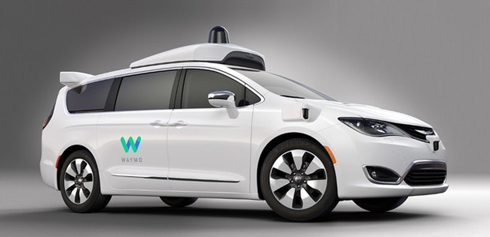 Chrysler Pacifica para a Waymo, do Google (Foto: Divulgação) — Foto: Auto Esporte
