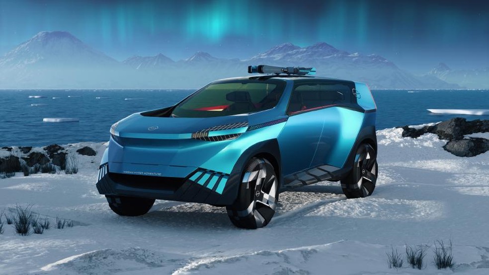 Nissan Hyper Adventure mostra como será o visual do próximo X-Trail — Foto: Divulgação