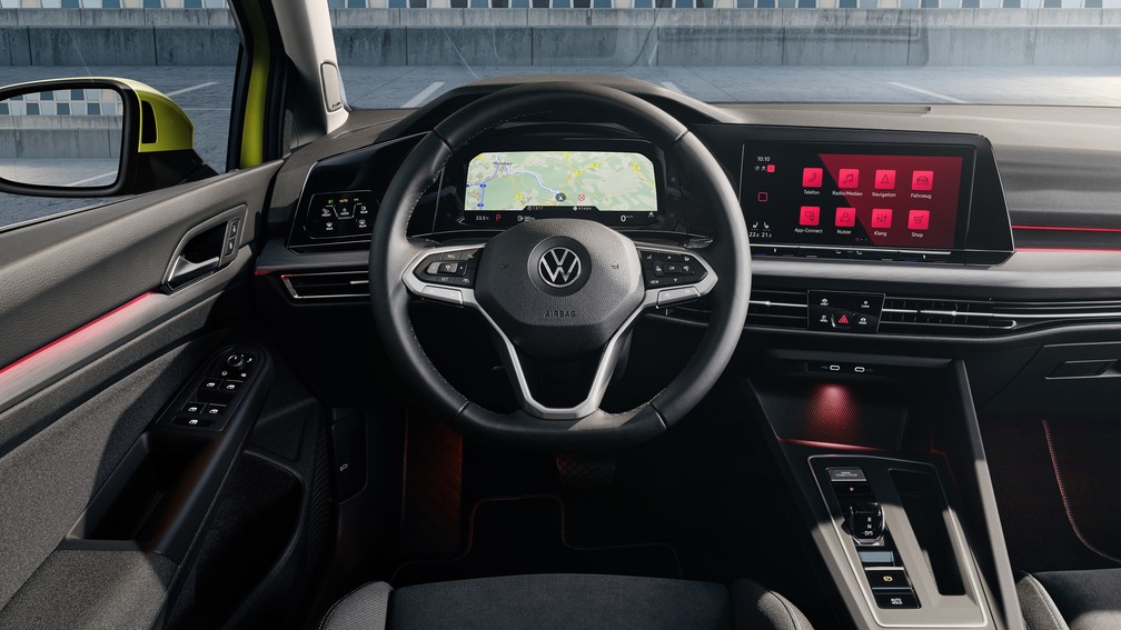 Volkswagen Golf: geração 8 — Foto: Divulgação