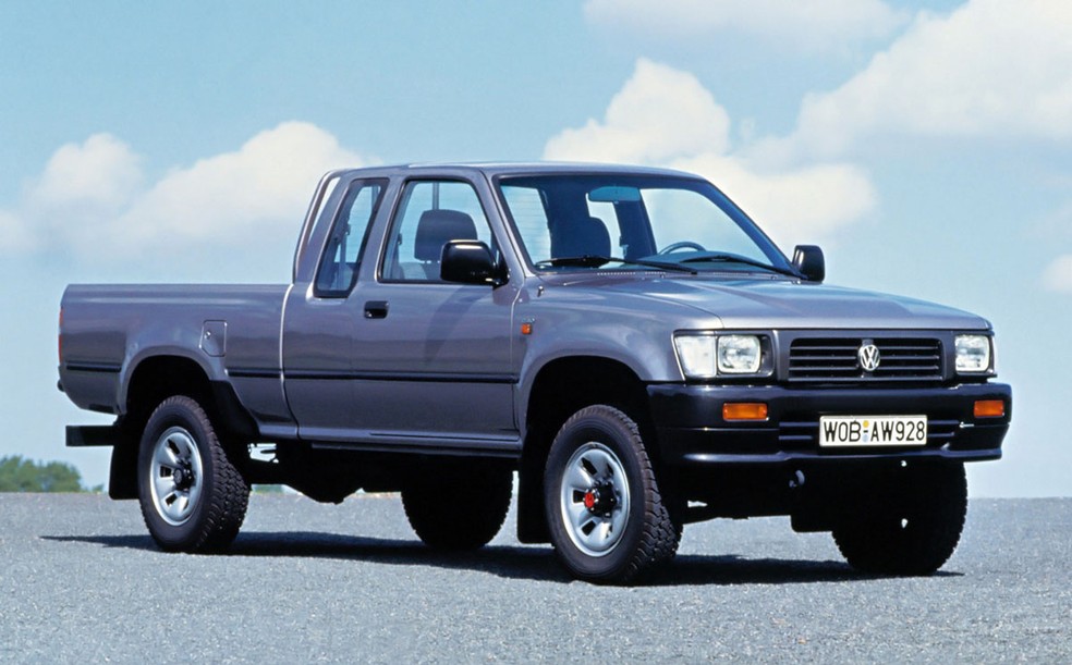 Volkswagen Taro foi produzida na Alemanha usando peças enviadas do Japão — Foto: Divulgação