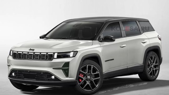 Projeção: novo Jeep Compass será maior e elétrico, mas virá ao Brasil?