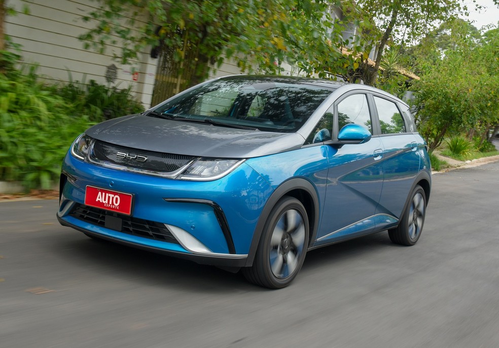 BYD Dolphin Plus tem preço perto de R$ 168 mil  — Foto: Murilo Góes/Auto News Brasil