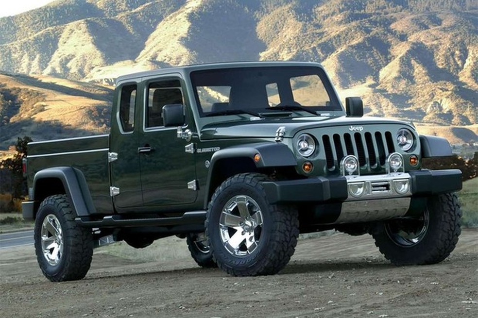 Jeep Gladiator Concept (Foto: Jeep) — Foto: Auto Esporte