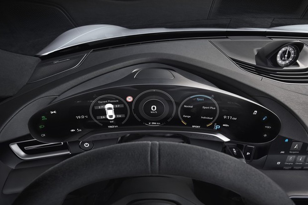 O painel de controle admite quatro configurações (Foto: Divulgação) — Foto: Auto Esporte