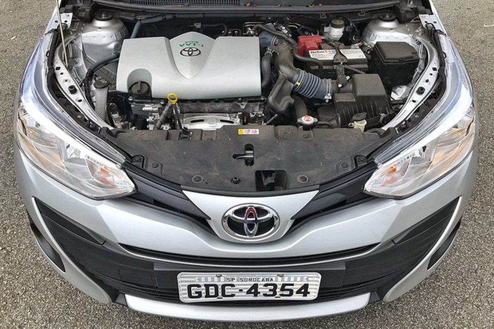 Motor 1.5 flex também equipa o Etios (Foto: Diogo de Oliveira/Auto News Brasil) — Foto: Auto Esporte