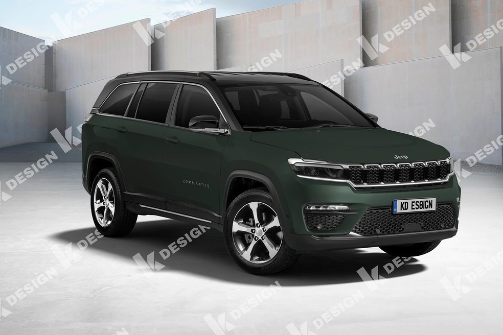 Flagra: novo Jeep Commander terá sistema híbrido diferente do Fiat
