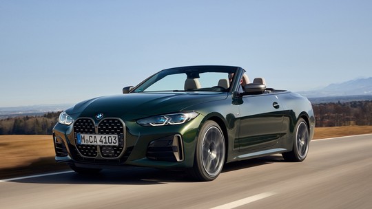 BMW Série 4 430i Conversível: bonito, apesar da grade polêmica, e vem para o Brasil