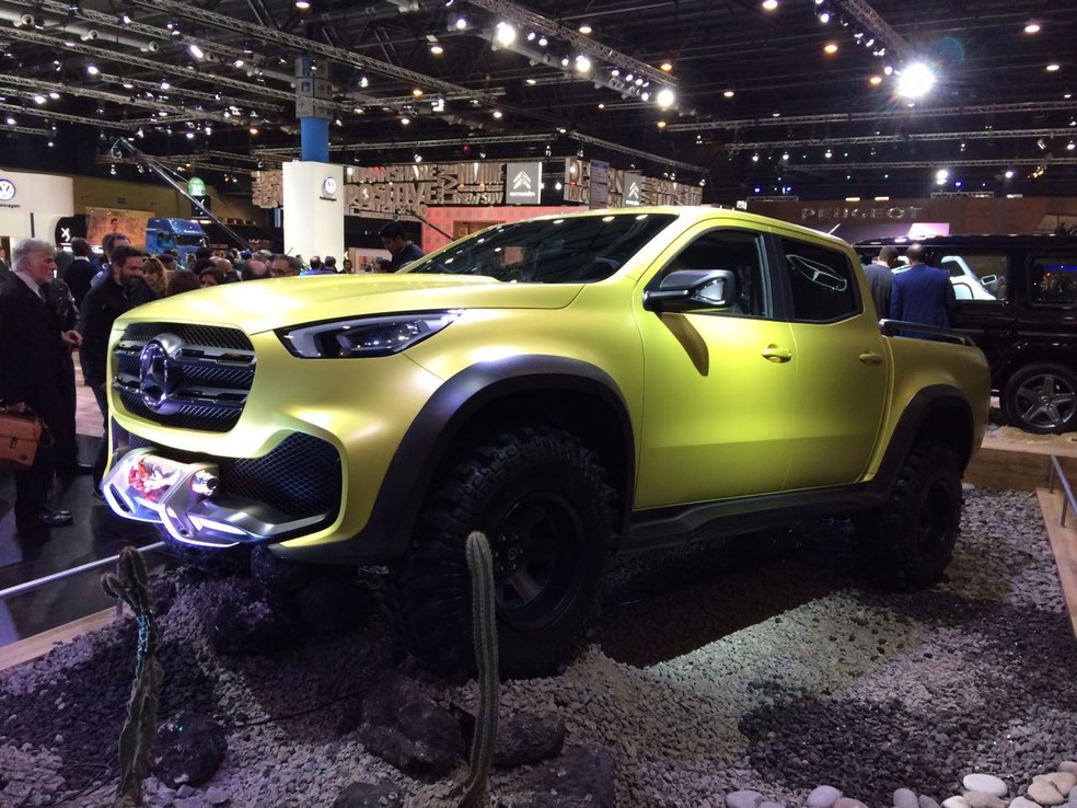 Mercedes-Benz X Class Concept — Foto: Peter Fussy/G1
