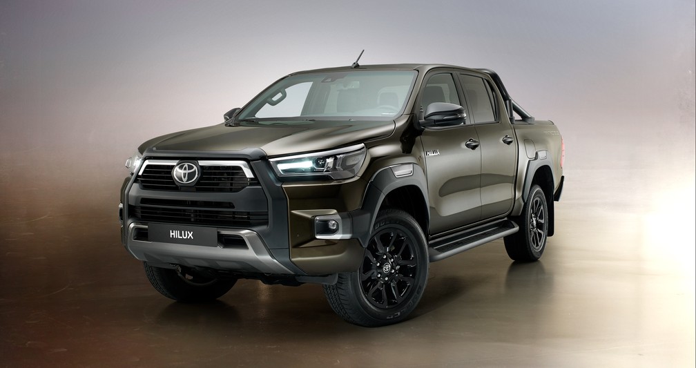 Toyota Hilux 2021 apresentada nesta quinta-feira (4), na Europa — Foto: DIvulgação