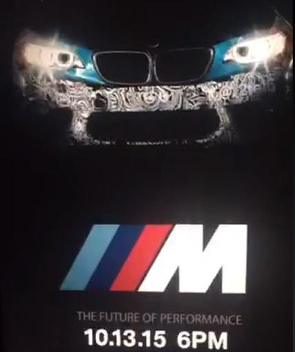 BMW solta teaser do M2 no Periscope (Foto: Divulgação) — Foto: Auto Esporte